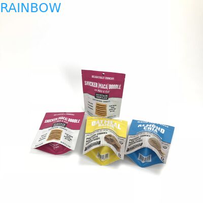 3.5g স্মেল প্রুফ জিপলক স্ট্যান্ড আপ পাউচ সুগার ক্যান্ডি কুকি প্লাস্টিক প্যাকেজিং পাউচ