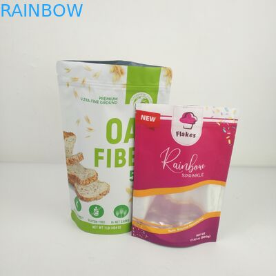 কফি সিবিডি স্ট্যান্ড আপ মাইলার ব্যাগ 3.5 গ্রাম প্লাস্টিক পিই 50 - 200 মাইক্রন পুরুত্ব