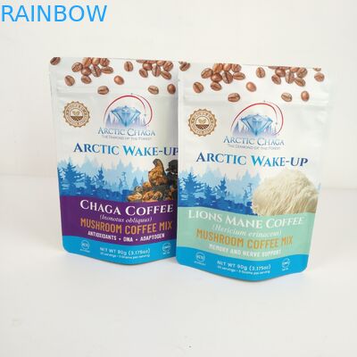 লোগো সহ প্লাস্টিক কফি স্ট্যান্ড আপ পাউচ প্যাকেজিং হেম্প 3.5 গ্রাম মাইলার ব্যাগ