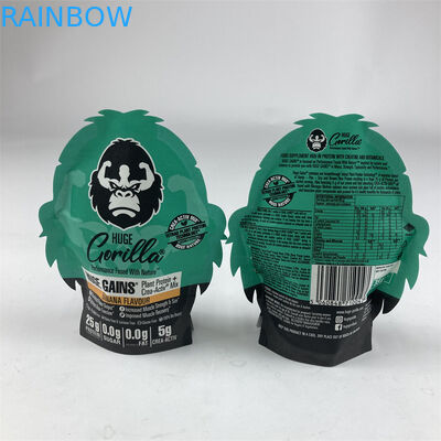 অনিয়মিত আকৃতির স্তরিত গন্ধ প্রুফ মাইলার 3.5g 7g 14g 28g সফট টাচ জিপলক মাইলার ব্যাগ