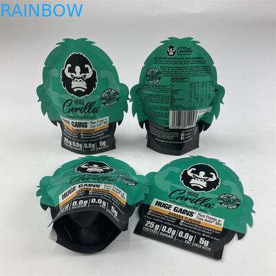 অনিয়মিত আকৃতির স্তরিত গন্ধ প্রুফ মাইলার 3.5g 7g 14g 28g সফট টাচ জিপলক মাইলার ব্যাগ