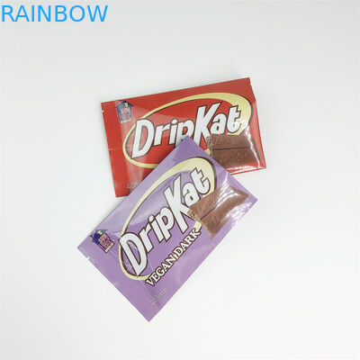 চকলেট সিরিয়ালের জন্য কাস্টম প্রিন্টিং লোগো Mylar গন্ধ প্রুফ ব্যাগ ভোজ্য