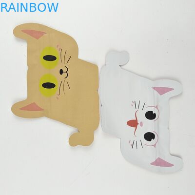 আকৃতির গন্ধ প্রুফ মাইলার ব্যাগ 3.5g রিসিলেবল জিপলক অ্যালুমিনিয়াম প্যাকেজিং পাউচ