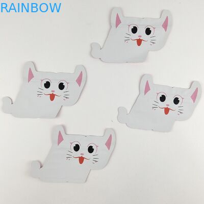 বিশেষ আকৃতির কাস্টম প্রিন্টেড মাইলার ব্যাগ ডাই কাট অনিয়মিত পাউচ জিপার দিয়ে