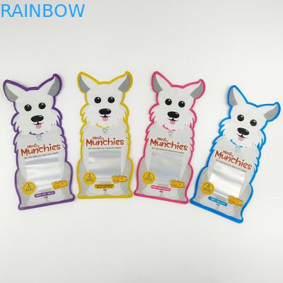 ক্যান্ডি কুকিজ মাইলার জিপলক স্ট্যান্ড আপ ব্যাগ বিশেষ আকৃতির স্ট্যান্ড আপ জিপলক পাউচ