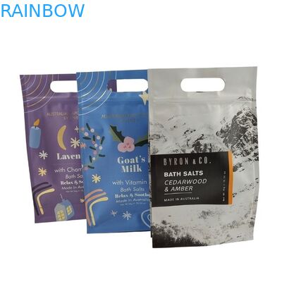 কাস্টম ডিজাইন স্ট্যান্ড আপ জিপার পাউচ বডি স্ক্রাব প্যাকেজিং অ্যালুমিনিয়াম ফয়েল মাইলার ব্যাগ