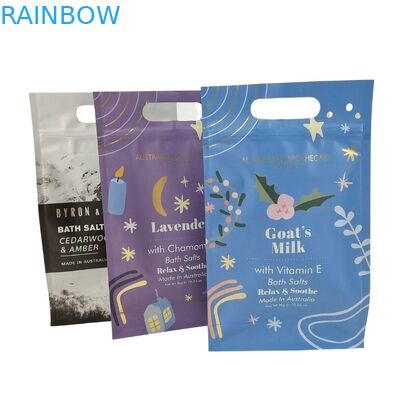 কাস্টম ডিজাইন স্ট্যান্ড আপ জিপার পাউচ বডি স্ক্রাব প্যাকেজিং অ্যালুমিনিয়াম ফয়েল মাইলার ব্যাগ