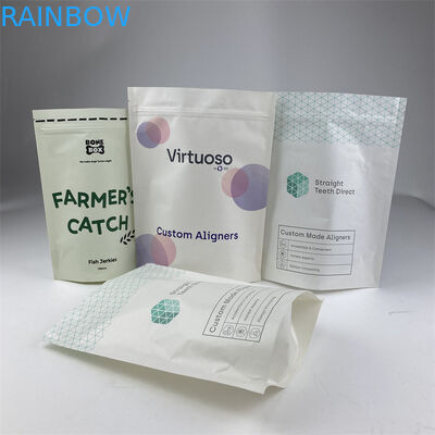দাঁত পরিষ্কার অ্যালাইনার মাইলার প্যাকেজিং ব্যাগ MOPP ক্রাফ্ট পেপার PE একপাশে স্বচ্ছ