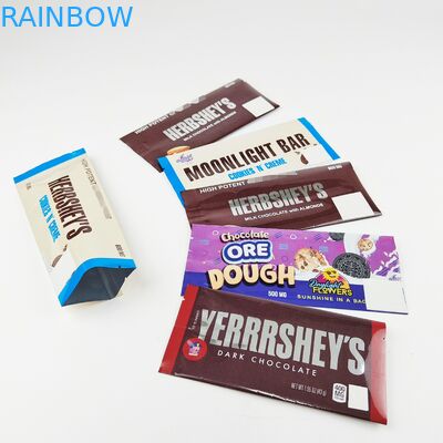 অ্যালুমিনিয়াম ফয়েল চকোলেট প্যাকেজিং ব্যাগ পিছনে সিল কাস্টম মুদ্রিত Mylar ব্যাগ