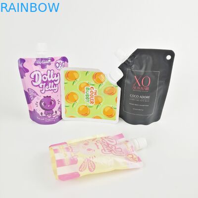 টমেটো সস / প্রসাধনীর জন্য নমনীয় প্লাস্টিক স্পউট পাউচ লিকুইড ডয়প্যাক