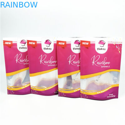 স্বচ্ছ কাস্টম প্রিন্টেড মাইলার ব্যাগ গন্ধ প্রুফ থলি 3.5 গ্রাম ভোজ্য জিপলক ফয়েল ব্যাগ