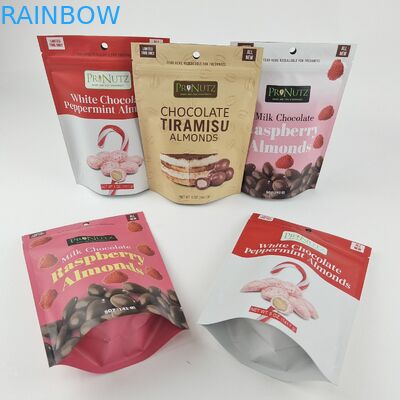 3.5g Mylar Ziplock ব্যাগ ক্যান্ডি মিষ্টি বিস্কুট প্যাকিংয়ের জন্য কাস্টম প্রিন্ট করা আর্দ্রতা প্রমাণ