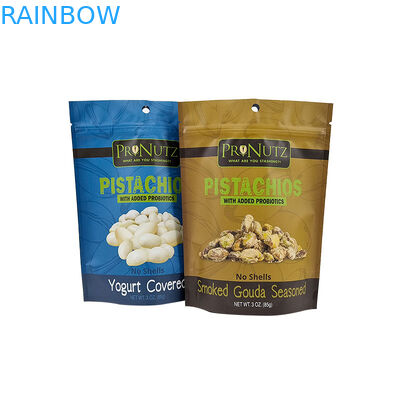 3.5g গন্ধ প্রমাণ কাস্টম কুকি ক্যান্ডি ফুড গ্রেড জিপ লক ব্যাগ সাদা ফয়েল