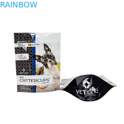 ভোজ্য খাদ্য প্যাকেজিংয়ের জন্য কাস্টমাইজড মাইলার অ্যালুমিনিয়াম ফয়েল জিপ লক ব্যাগ