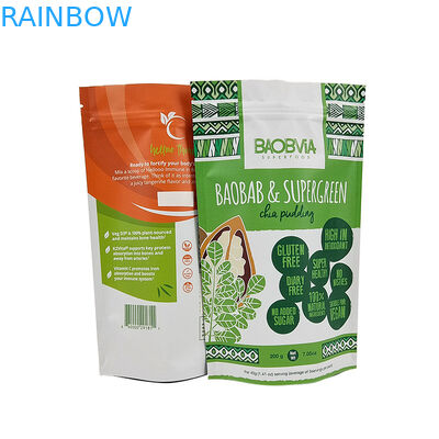 রঙিন প্লাস্টিকের জিপ লক ব্যাগ শিশুর গন্ধ প্রমাণ ডিজিটাল প্রিন্টিং