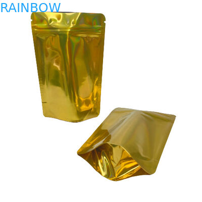 প্লাস্টিক জিপ লক গন্ধ প্রুফ স্ট্যান্ড আপ পাউচ প্যাকেজিং হিট সিল 3.5 7g 1oz