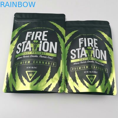 প্লাস্টিক ফয়েল ভেষজ ধূপ প্যাকেজিং মাইলার ব্যাগ স্ট্যান্ড আপ পাউচ গাঁজা ফুল