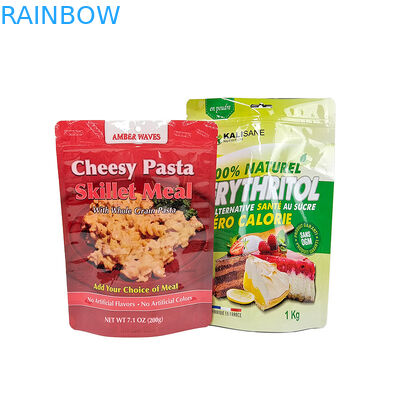 মুদ্রিত প্লাস্টিক রিসিলেবল মাইলার পাউচ ব্যাগ 3.5g সফট টাচ প্যাকেজিং জিপার সহ