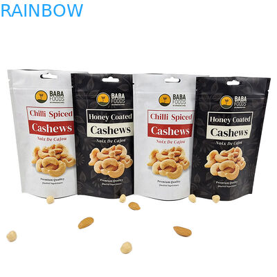 গন্ধ প্রমাণ CMYK জিপলক স্ন্যাক ব্যাগ পাউচ মাইলার 3.5 গ্রাম প্যাকেজের জন্য 200 মাইক্রোম