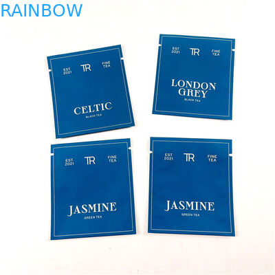 কালো সবুজ চা হিট সিল পাউচের জন্য 500Ppcs প্যাকেজিং প্রিন্টিং মাইলার ব্যাগ