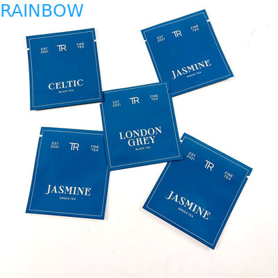 কালো সবুজ চা হিট সিল পাউচের জন্য 500Ppcs প্যাকেজিং প্রিন্টিং মাইলার ব্যাগ