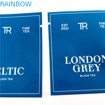 কালো সবুজ চা হিট সিল পাউচের জন্য 500Ppcs প্যাকেজিং প্রিন্টিং মাইলার ব্যাগ