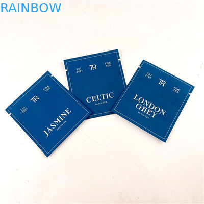 কালো সবুজ চা হিট সিল পাউচের জন্য 500Ppcs প্যাকেজিং প্রিন্টিং মাইলার ব্যাগ