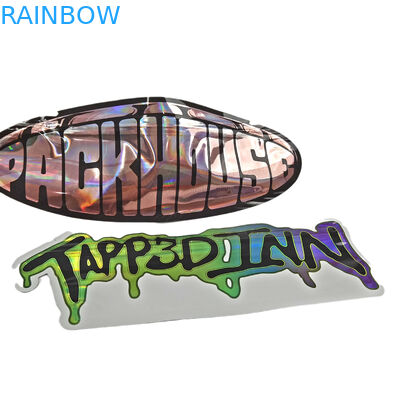 কাস্টম স্পেশাল আকৃতির চাইল্ডপ্রুফ জিপার 3.5g স্ন্যাক প্যাকেজিং অনিয়মিত ডাই কাট মাইলার ব্যাগ