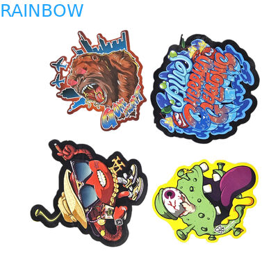 3.5g 7g ক্যান্ডি কুকি অনিয়মিত কাস্টম স্পেশাল শেপ প্যাকেজিং গন্ধ প্রুফ মাইলার ডাই কাট ব্যাগ