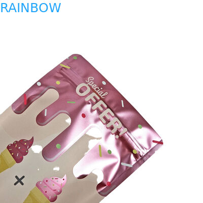 স্ট্যান্ড আপ পাউচ ভোজ্য ব্যাগ অ্যালুমিনিয়াম ফয়েল গন্ধ প্রুফ কফি/বাদাম/স্ন্যাক মাইলার ব্যাগ