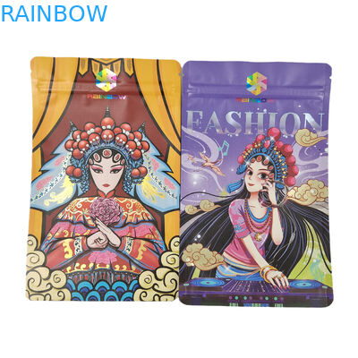 জিপার ভোজ্য 250 গ্রাম কফি বার র্যাপার রিসিলেবল স্ট্যান্ড আপ পাউচ সহ ফুড প্যাকেজিং