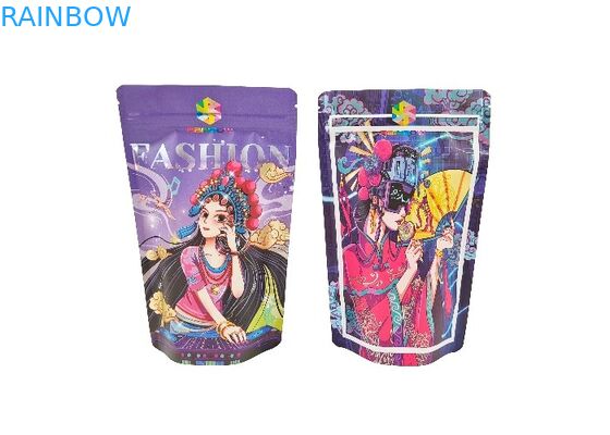 ফুড পিনাট ক্যান্ডি নাট ডেজার্ট স্টোরেজ স্ট্যান্ড আপ মাইলার ফুড ব্যাগ রিসিলেবল জিপলক সহ