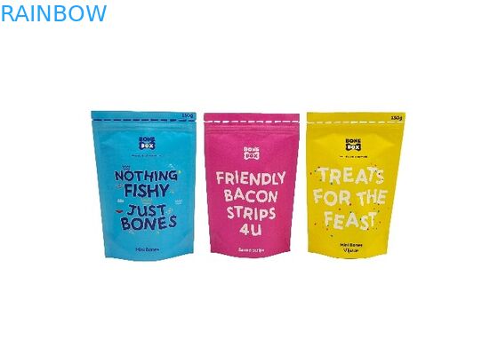 কাস্টম বায়োডিগ্রেডেবল ক্রাফট পেপার স্ট্যান্ড আপ পাউচের গন্ধ প্রুফ জিপলক ফুড প্যাকেজিং ব্যাগ