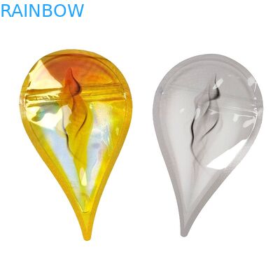 ডাই কাট চাইল্ড প্রুফ মাইলার জিপলক ব্যাগ বৃত্ত অনিয়মিত আকারের খাদ্য ক্যান্ডি পাওয়ার জন্য