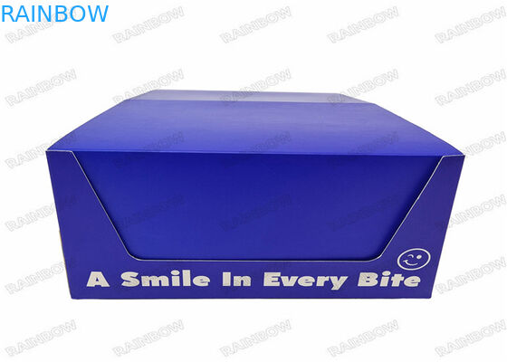 খাদ্য পণ্য প্যাকেজিং পেপার ডিসপ্লে বক্স ডাবল সাইড প্রিন্টিং ম্যাট শিনি