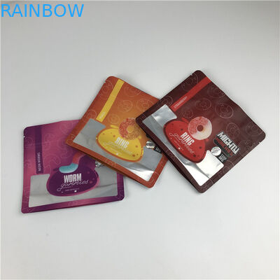 পেশাদার পরিষেবা গ্লোসি / ম্যাট প্রিন্টিং ফিনিশিং গাম্মি ভোজ্য মাইলার ব্যাগ সহ ডিজিটাল প্রিন্টেড ব্যাগ