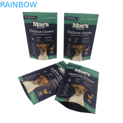 পোষা প্রাণী খাদ্য প্যাকেজিং সমাধান জন্য পারফেক্ট স্ট্যান্ড আপ পোষা প্রাণী খাদ্য ব্যাগ