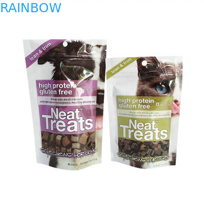 পোষা প্রাণী খাদ্য প্যাকেজিং সমাধান জন্য পারফেক্ট স্ট্যান্ড আপ পোষা প্রাণী খাদ্য ব্যাগ