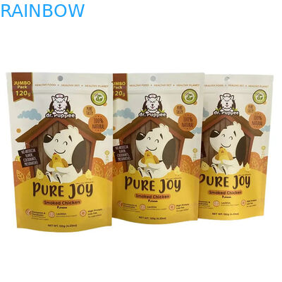 পোষা প্রাণী খাদ্য প্যাকেজিং সমাধান জন্য পারফেক্ট স্ট্যান্ড আপ পোষা প্রাণী খাদ্য ব্যাগ