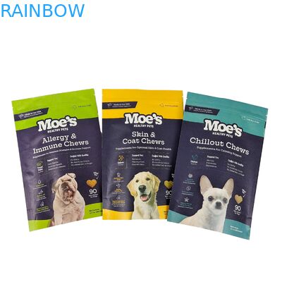 কাস্টম লোগো মুদ্রিত বায়োডেগ্রেডেবল 100% স্যাচেট প্যাকেজিং পুনরায় ব্যবহারযোগ্য স্ট্যান্ড আপ প্লাস্টিকের ব্যাগ ডয়প্যাক সিপলক সহ