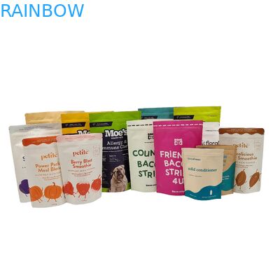 বায়োডেগ্রেডেবল ডয়প্যাক পুনর্ব্যবহারযোগ্য কাস্টম স্ট্যান্ড আপ প্যাকেজ জিপ লক সহ ক্রাফ্ট পেপার ব্যাগ ভোজ্য প্যাকেজিং ব্যাগ