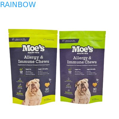 পুনরায় ব্যবহারযোগ্য বায়োডেগ্রেডেবল কাস্টম মুদ্রিত লোগো ডয়প্যাক জিপ লক ক্রাফ্ট কাগজ খাদ্য প্লাস্টিক প্যাকেজিং জন্য স্ট্যান্ড আপ পকেট