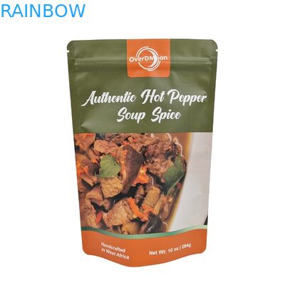 কাস্টম লোগো মুদ্রিত পুনরায় বন্ধযোগ্য প্লাস্টিকের ব্যাগ স্ন্যাক বাদাম খাদ্য প্যাকেজিং স্ট্যান্ড আপ পকেট জিপার ব্যাগ