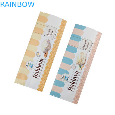 পাইকারি খাদ্য গ্রেড কাস্টম মুদ্রিত ফ্ল্যাট ব্যাগ প্যাকেজ প্যাকেজিং কম MOQ জৈব বিভাজ্য ব্যাগ sachet