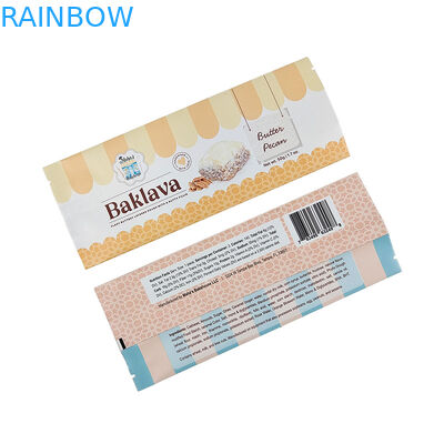 পাইকারি খাদ্য গ্রেড কাস্টম মুদ্রিত ফ্ল্যাট ব্যাগ প্যাকেজ প্যাকেজিং কম MOQ জৈব বিভাজ্য ব্যাগ sachet