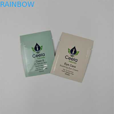 সুবিধাজনক কসমেটিক ক্যারিয়ার স্যাচেল ফয়েল প্যাকেট ছোট মাইলার ব্যাগ