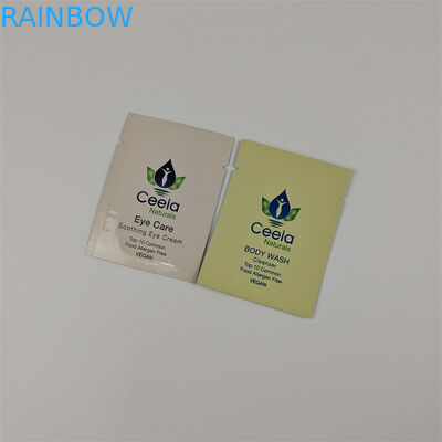 সুবিধাজনক কসমেটিক ক্যারিয়ার স্যাচেল ফয়েল প্যাকেট ছোট মাইলার ব্যাগ