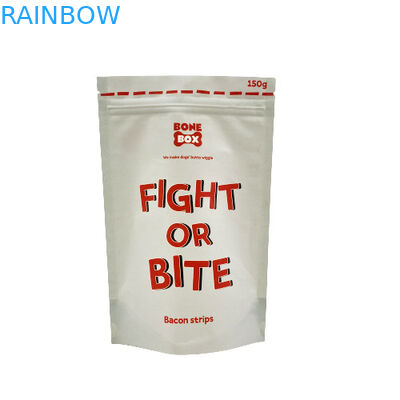 ফুড গ্রেড ক্রাফ্ট পেপার প্যাকেজ জৈববিন্যাসযোগ্য জিপলক স্ট্যান্ড আপ প্যাকেজিং