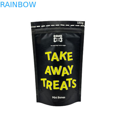 ফুড গ্রেড ক্রাফ্ট পেপার প্যাকেজ জৈববিন্যাসযোগ্য জিপলক স্ট্যান্ড আপ প্যাকেজিং