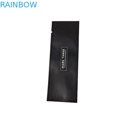 কাস্টমাইজড মুদ্রণ ছোট এমওকিউ ফ্ল্যাট ব্যাগ কসমেটিক্স নমুনা প্যাকেজ গন্ধ প্রতিরোধী ফয়েল প্যাকেজ